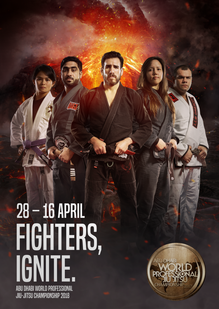 Abu Dhabi World Professional Jiu Jitsu Championship Hashtag Studio